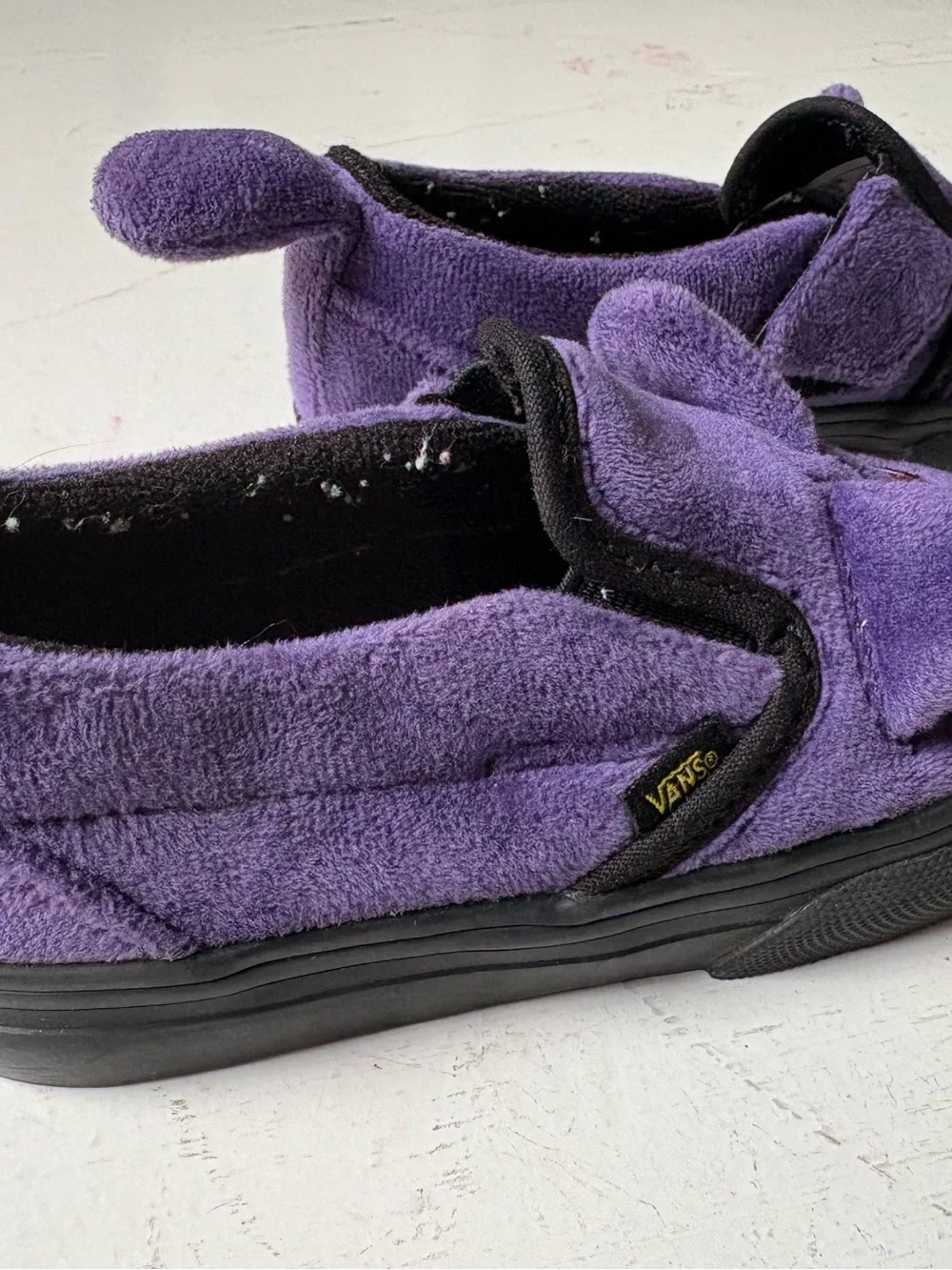 Sailor Moon Cat Slip On Velcro Vans 8T